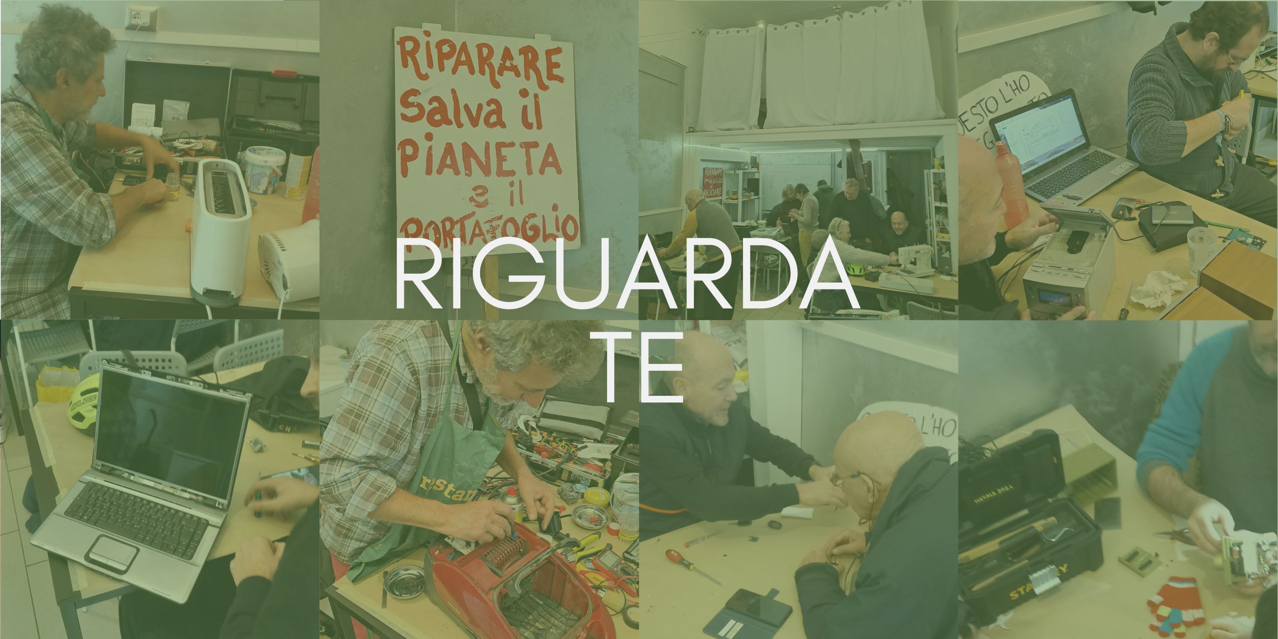 banner Giacimenti Urbani_Restart party e Riguarda te
